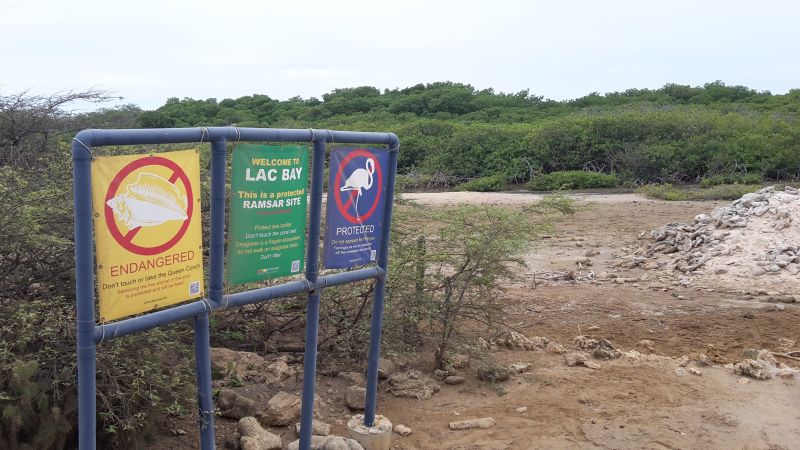 Beschilderung Nationalpark