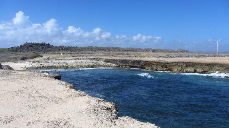 Schroffe Küste Bonaire