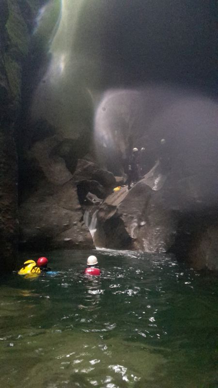 Canyoning im Regenwlad