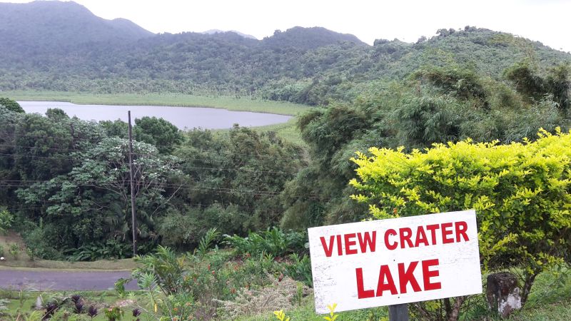 Vulkankrater Grenada