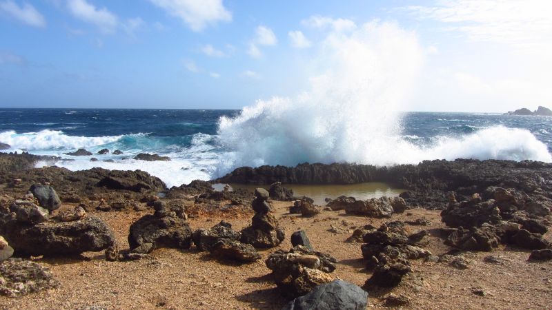 Schroffe Küstenlandschaft