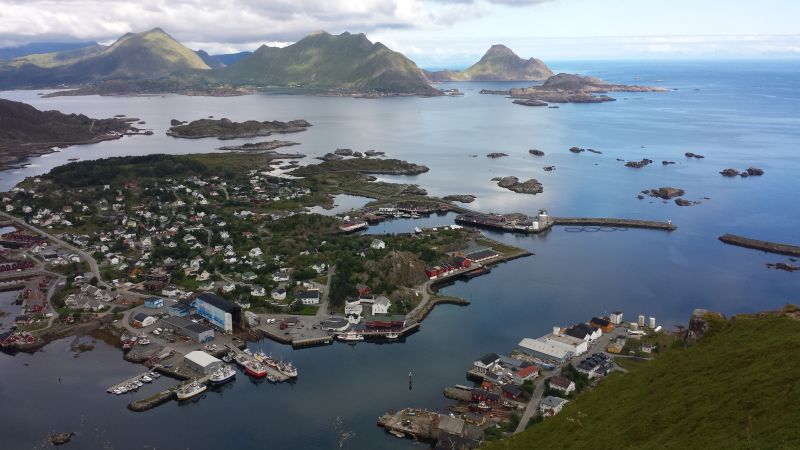 Ausblick auf Ballstad