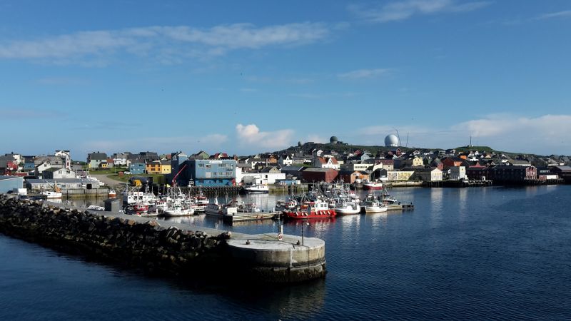 Hafenansichten von Bordperspektive