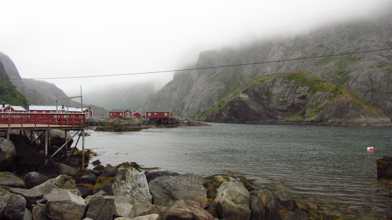 Blick auf Nusfjord