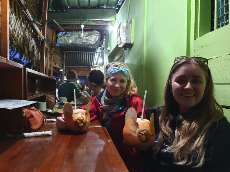 Highlights in Ella -Mantey Hut Abendessen