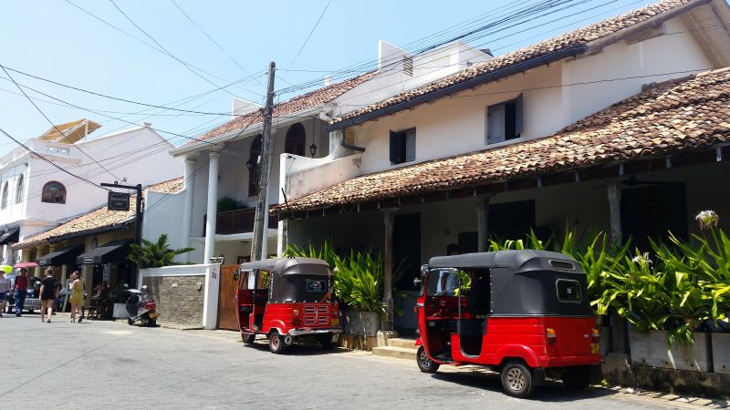 Galle Fort Straßen