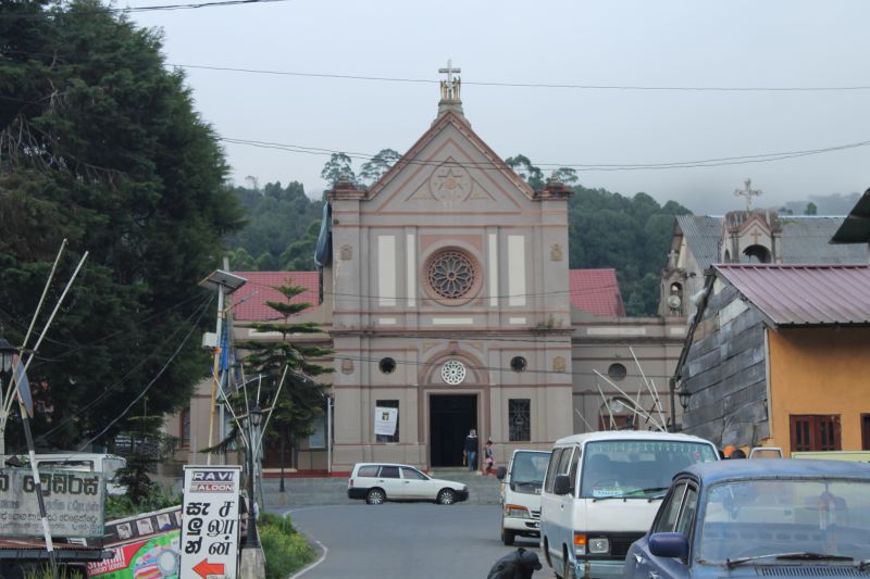 Straßenverkehr Busfahren Sri Lanka