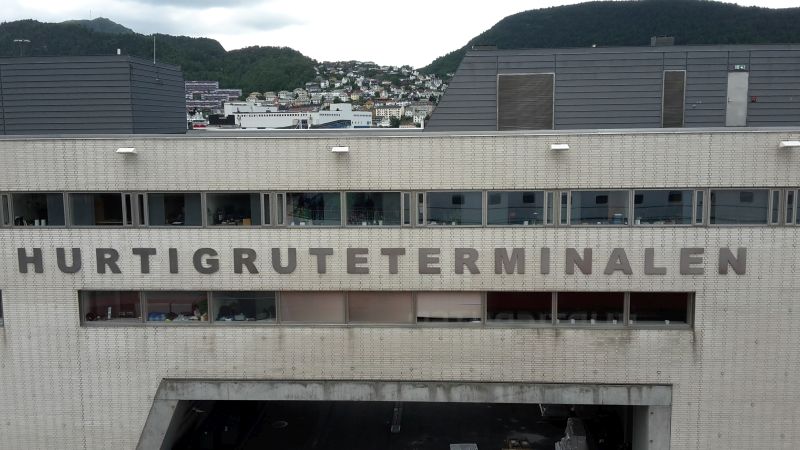 Terminal am Hurtigruten Kai