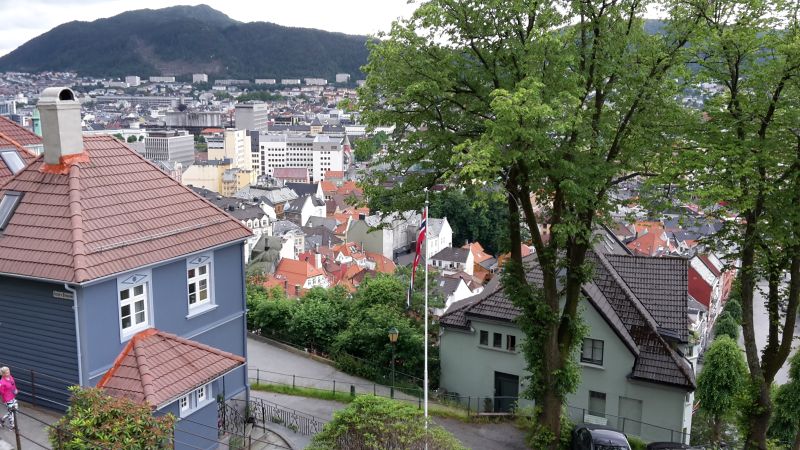 Stadtansicht Bergen