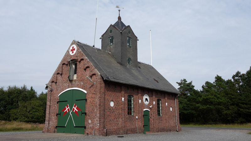 Feuerwehrhaus auf Rømø