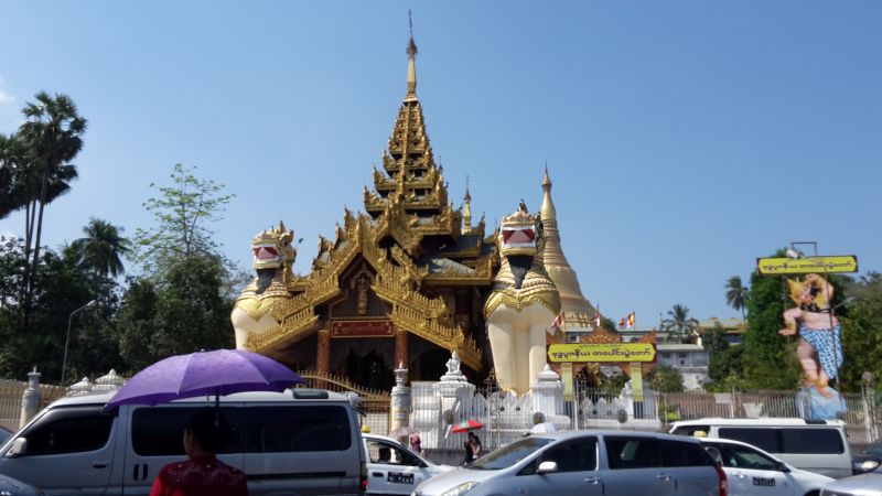 Pagode Yangon Stadtspaziergang