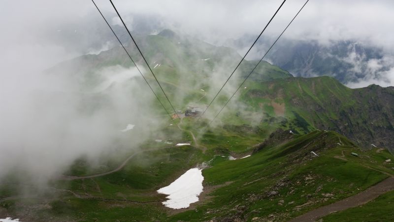 Wandern im Allgäu - Gondelfahrt Nebelhorn