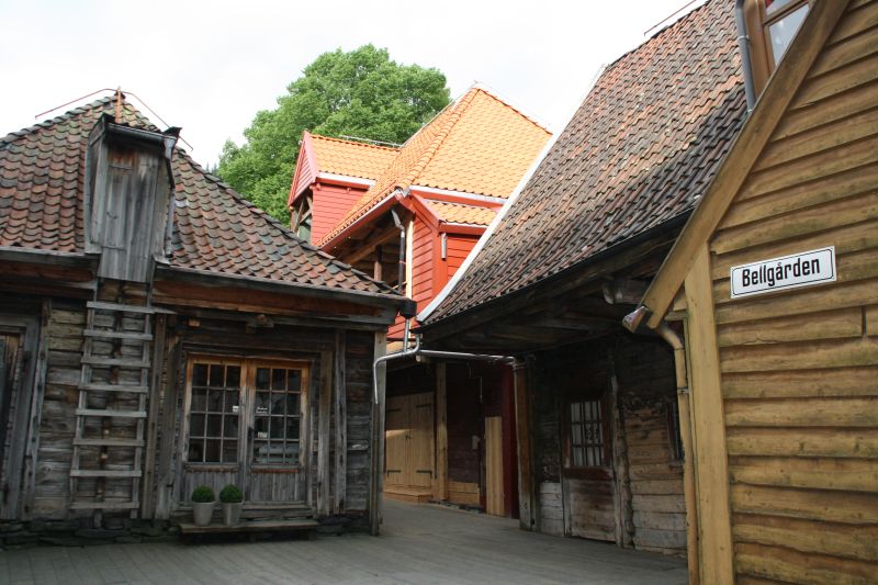 Alte Häuser - Bryggen