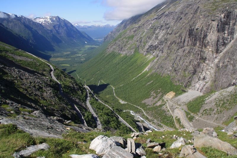 Trollstigen Haarnadelkurven