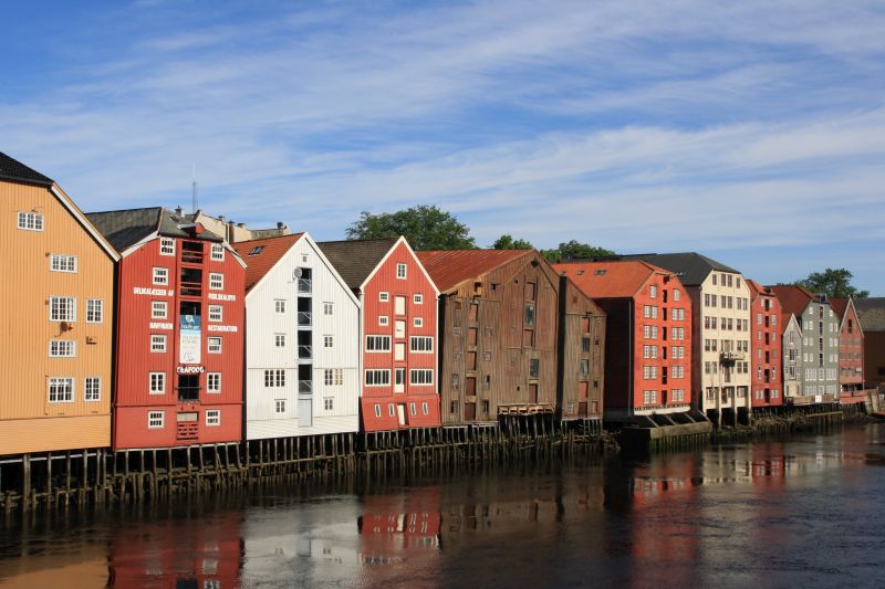 Stadtansicht Trondheim