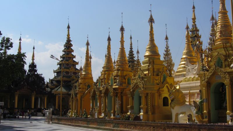 10 Tage durch Myanmar Shwedagon Pagode Yangon