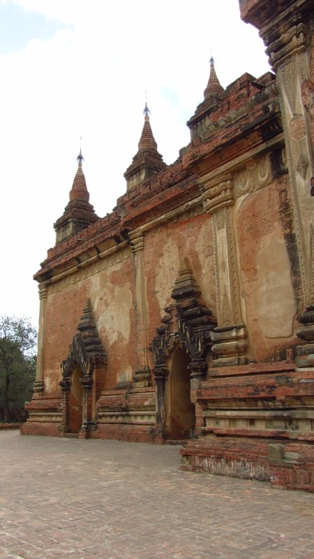 Tempelansicht Seite Bagan