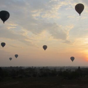 10 Tage durch Myanmar -Sonnenaufgang Bagan