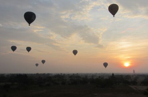 10 Tage durch Myanmar -Sonnenaufgang Bagan