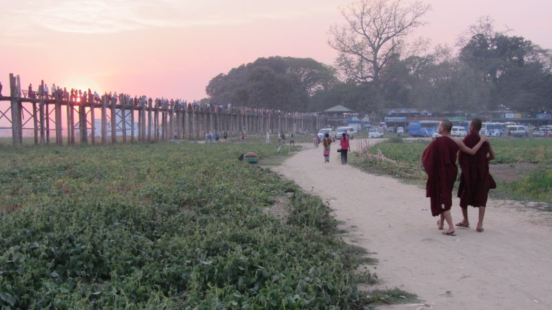 Sonnenuntergang U Bein Bridge