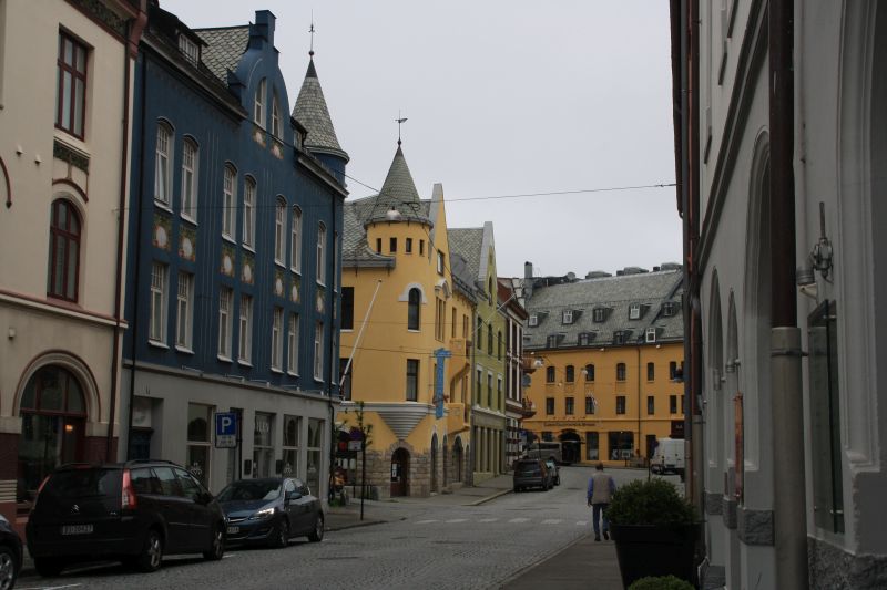 Stadtansichten Alesund