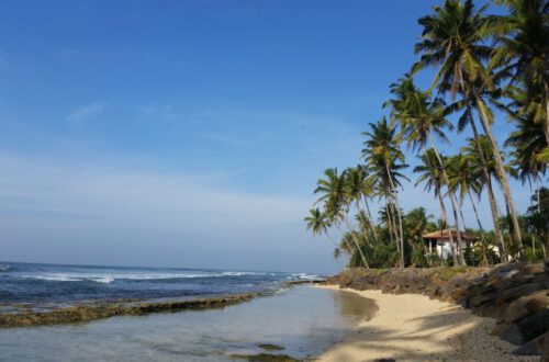 Strand Walgama Südküste Sri Lanka