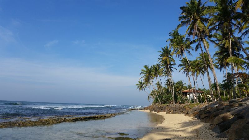 Strand Walgama Südküste Sri Lanka