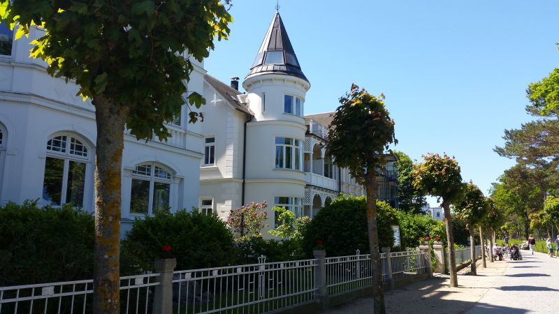 Villenweg in Binz Strandpromenade
