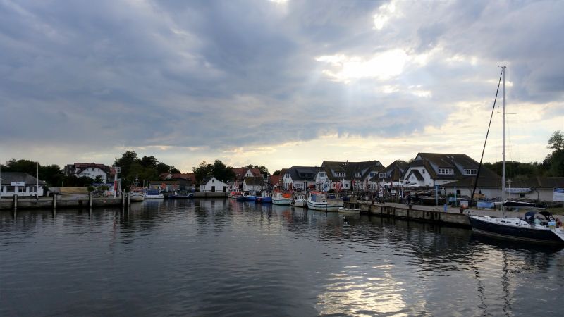 Ansicht Hafen Vitte von der Fähre