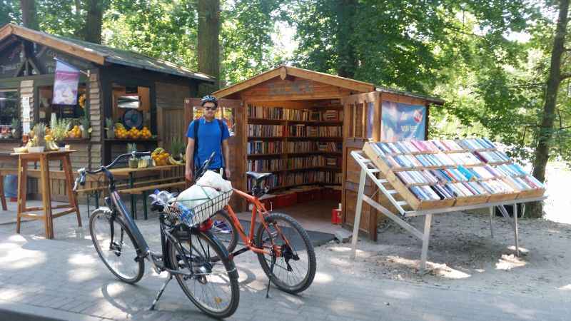 Bücherhaus Ückeritz Radfahren auf Usedom