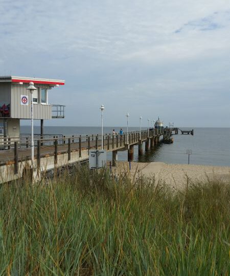 Aussicht Zinnowitz Radfahren auf Usedom