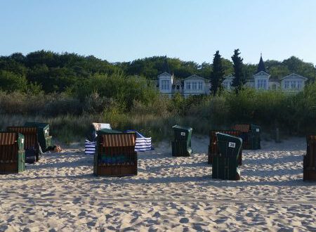 Strandkörbe am Strand Usedom
