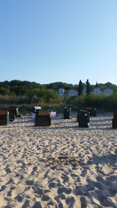 Strandkörbe am Strand Usedom