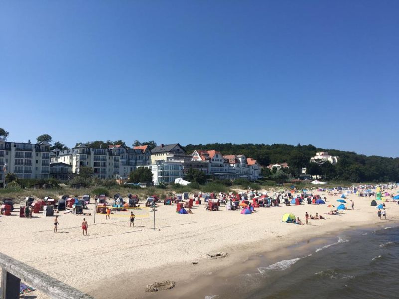 Anblick Bansin Ostsee Usedom entdecken