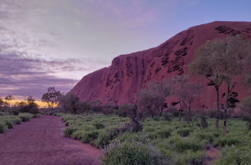 Uluru Sonnenaufgang