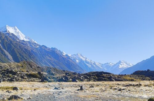 Tasman Valley Gletscher