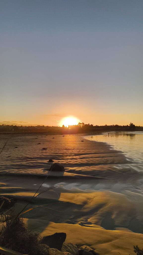 Timaru Sonnenuntergang