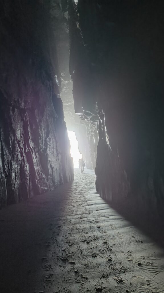 Cathedral Caves Ausblick