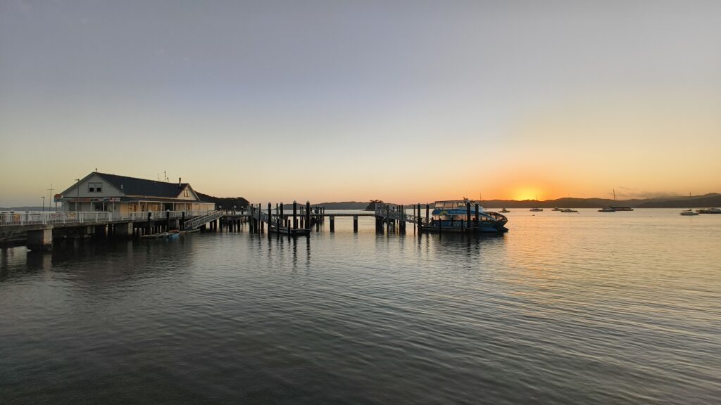 Paihia Sonnenaufgang
