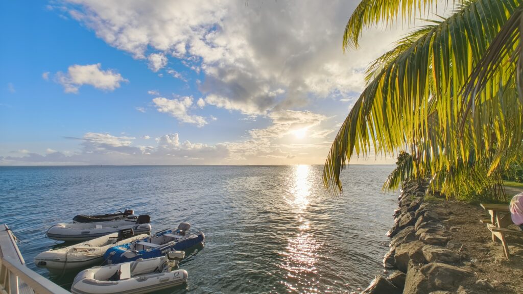 Huahine Sonnenuntergang