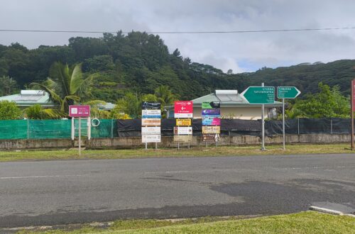 Raiatea Verkehrsführung