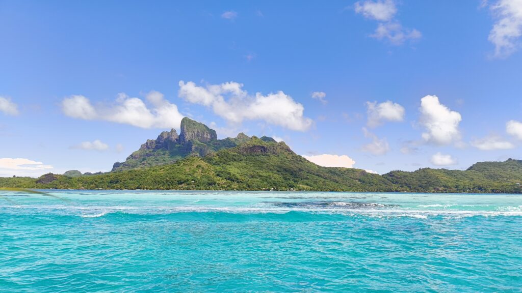 Bora Bora Inselsilhouette