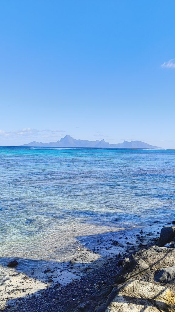 Blick auf Moorea