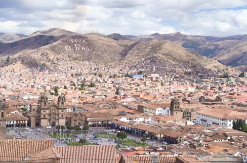 Cusco Stadtblick