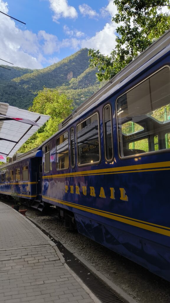 Bahnhof Aguas Calientes