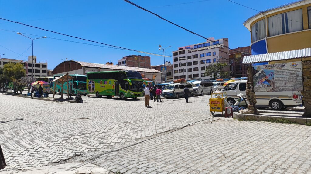 Copacabana Marktplatz Bolivien