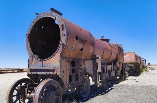 Cementorio de Trenes Uyuni