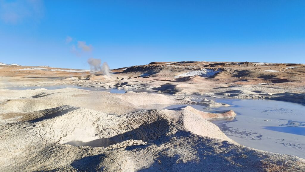 Geysire Altiplano Bolivien